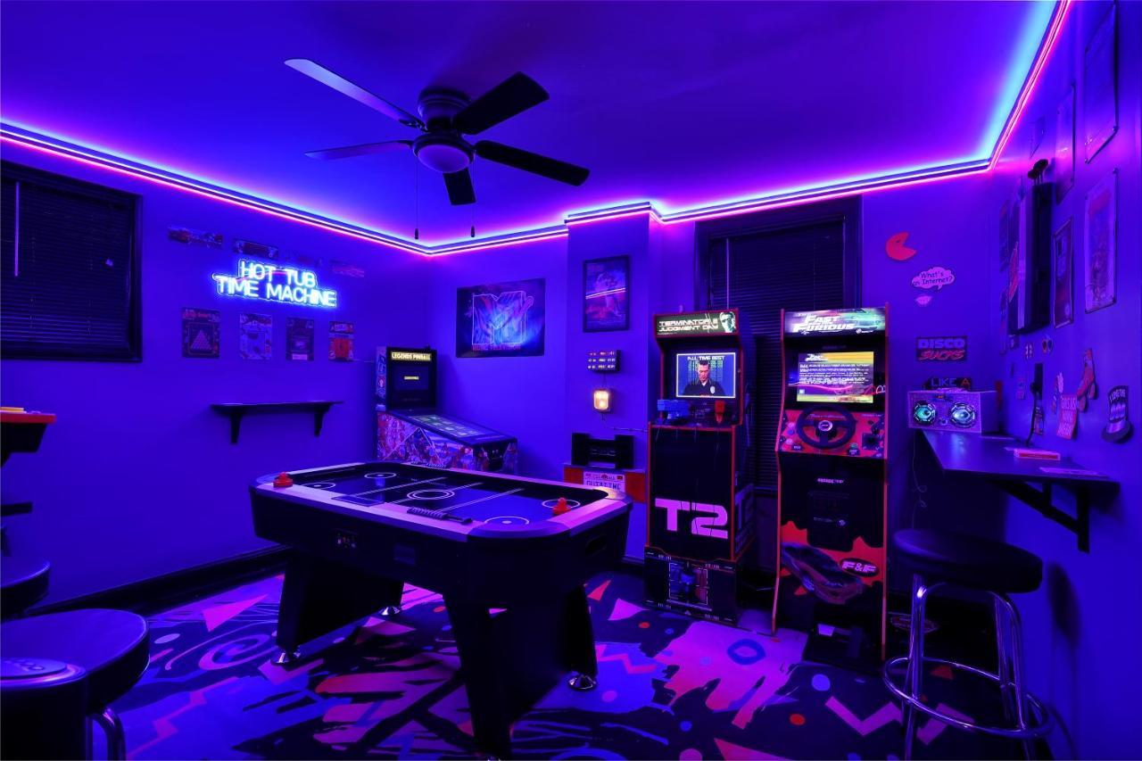 Вилла Hot Tub- 80'S Arcade- Pool Table- Historic Downtown- 7 Car Parking Сент-Огастин Экстерьер фото